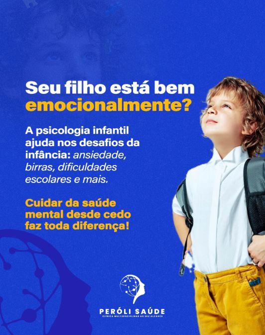 Psicologia Infantil: Um Olhar Atento para as Emoções Psicologia Infantil: Um Olhar Atento para as Emoções
